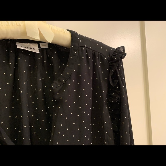 Aware by Vero Moda Polka Dot Blouse - Picture 3 of 4